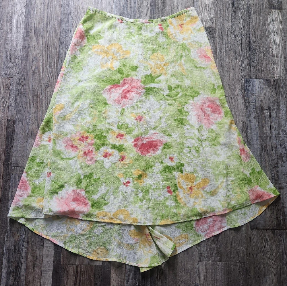 Emma James Floral Midi Skirt